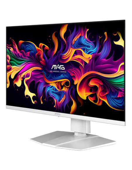Msi Mag 272Qpw Qd-Oled X28 Monitor Komputerowy 67,3 Cm (26.5") 2560 X 1440 Px Wide Quad Hd Biały