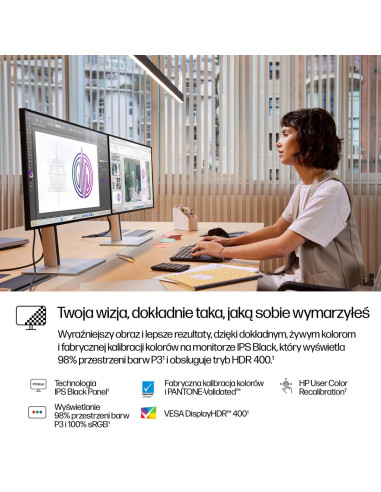 Hp 27-Calowy Monitor Pro Seria 7 Qhd Thunderbolt 4 – 727Pu