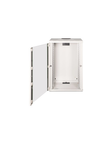 Digitus Szafa Sieciowa Wisząca Unique 19" 20U Rack 600X450, Drzwi Szyba, Szary, Niedzielona, Złożona, 100Kg