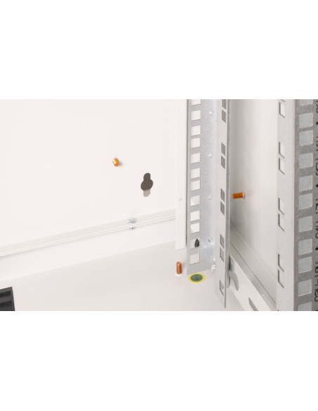 Digitus Szafa Sieciowa Wisząca Unique 19" 20U Rack 600X450, Drzwi Szyba, Szary, Niedzielona, Złożona, 100Kg