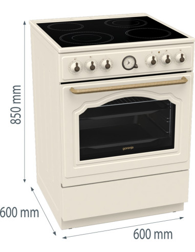 Kuchnia Gorenje Gecs6B70Cli