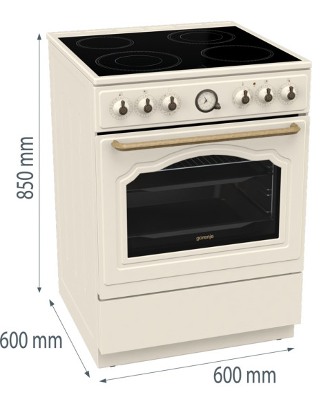 Kuchnia Gorenje Gecs6B70Cli