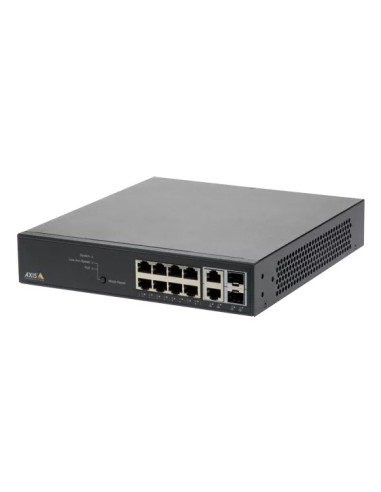 Axis 01191-002 Przełącznik Sieciowy Zarządzany Gigabit Ethernet (10/100/1000) Obsługa Poe Czarny