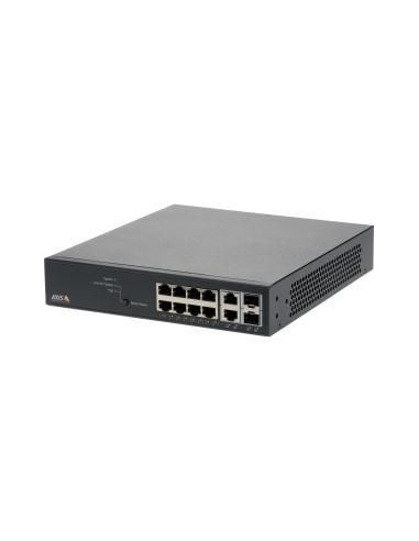 Axis 01191-002 Przełącznik Sieciowy Zarządzany Gigabit Ethernet (10/100/1000) Obsługa Poe Czarny