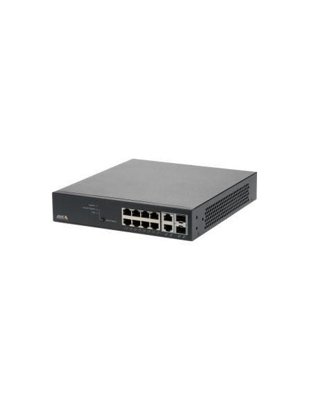 Axis 01191-002 Przełącznik Sieciowy Zarządzany Gigabit Ethernet (10/100/1000) Obsługa Poe Czarny