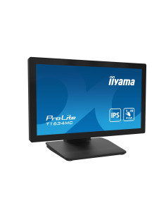 Iiyama Prolite T1634Mc-B1S Monitor Komputerowy 39,6 Cm (15.6") 1920 X 1080 Px Full Hd Led Ekran Dotykowy Czarny