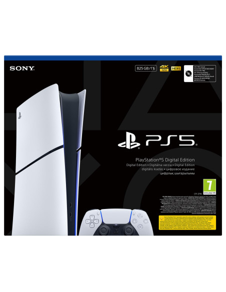 Konsola Sony Ps5 Digital 825Gb + 2 Kontrolery Ds5