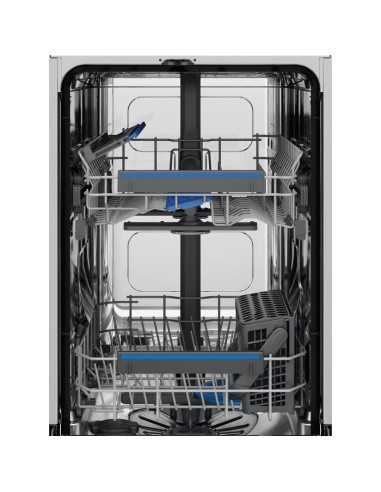 Zmywarka Do Zabudowy Electrolux Eeg62300L 45 Cm Timebeam Wyświetlanie Czasu Na Podłodze Glasscare Ochrona Szkła Satelliteclean R