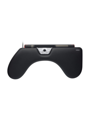 Contour Design Rollermouse Czerwona Max, Przewodowa, Usb Type-A, 2800 Dpi, Srebrny