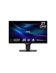 Msi Mag 274Updfde E16M Monitor Komputerowy 68,6 Cm (27") 3840 X 2160 Px 4K Ultra Hd Led Czarny 2