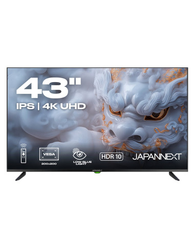 Monitor Japannext 109,2Cm Jn-Ips430Uhd60F 16:9 3X Hdmi Uhd