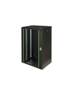 Digitus Szafa Sieciowa Wisząca Unique 19" 20U Rack 600X450, Drzwi Szyba, Czarny, Niedzielona, Złożona, 100Kg 2