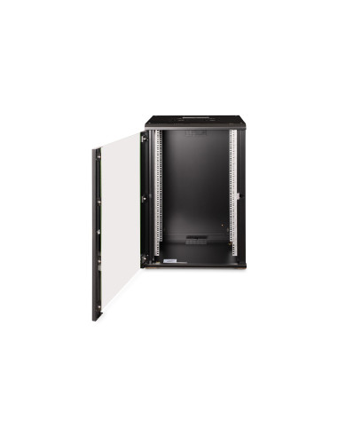 Digitus Szafa Sieciowa Wisząca Unique 19" 20U Rack 600X450, Drzwi Szyba, Czarny, Niedzielona, Złożona, 100Kg
