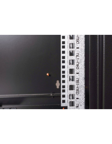 Digitus Szafa Sieciowa Wisząca Unique 19" 20U Rack 600X450, Drzwi Szyba, Czarny, Niedzielona, Złożona, 100Kg