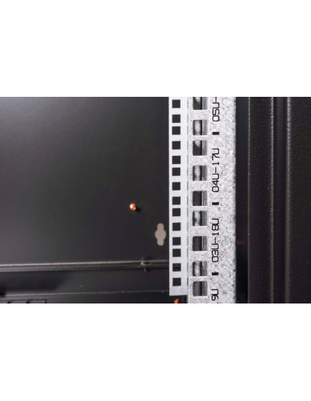 Digitus Szafa Sieciowa Wisząca Unique 19" 20U Rack 600X450, Drzwi Szyba, Czarny, Niedzielona, Złożona, 100Kg