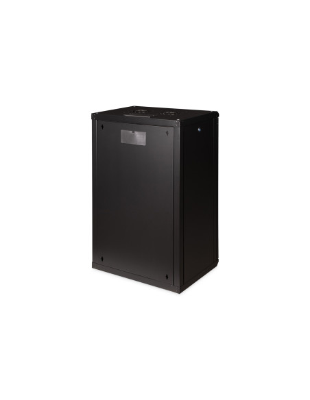 Digitus Szafa Sieciowa Wisząca Unique 19" 20U Rack 600X450, Drzwi Szyba, Czarny, Niedzielona, Złożona, 100Kg