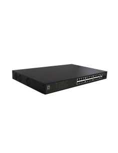 Przełącznik Levelone Gb Poe+ 28-Portowy 19" 390W 1Gbps