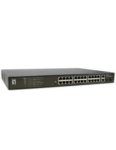 Przełącznik Levelone Gb Poe+ 28-Portowy 19" 390W 1Gbps 2