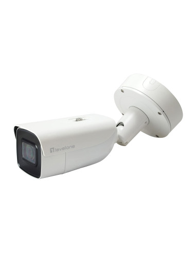 Kamera Ip Levelone 4Xz Bullet Fixed Outdoor 8Mp / H.265 / Ir / 19W / Poe / Ip67