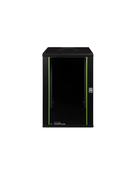 Digitus Szafa Sieciowa Wisząca Unique 19" 20U Rack 600X600, Drzwi Szyba, Czarny, Niedzielona, Złożona, 100Kg