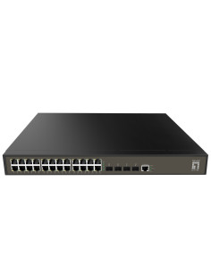 Przełącznik Zarządzalny Levelone Gb/L2+ 28-Portowy 19" 2,5 Gb/S