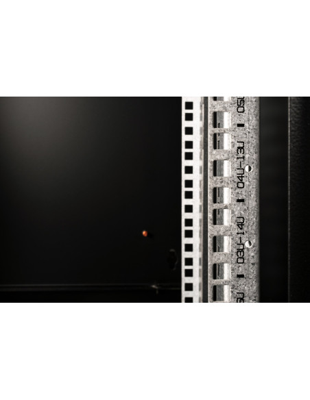 Digitus Szafa Sieciowa Wisząca Unique 19" 16U Rack 600X450, Drzwi Szyba, Czarny, Niedzielona, Złożona, 100Kg