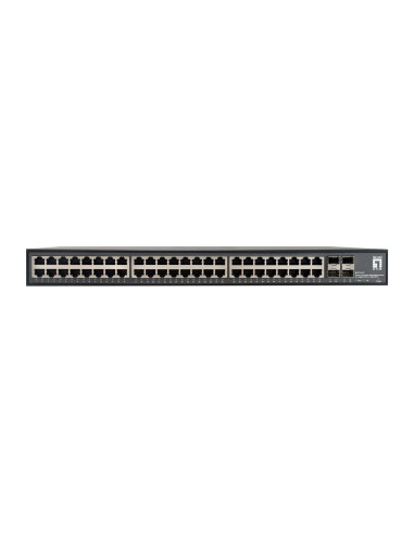 Przełącznik Levelone Gb 52-Portowy 19" 10 Gb/S