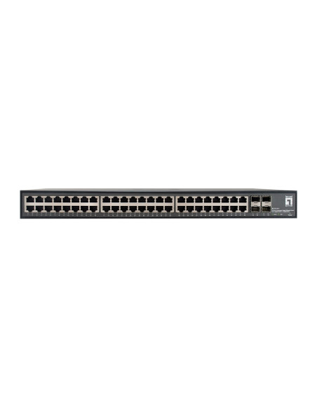 Przełącznik Levelone Gb 52-Portowy 19" 10 Gb/S