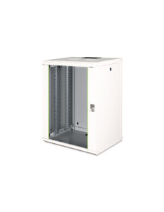 Digitus Szafa Sieciowa Wisząca Unique 19" 16U Rack 600X450, Drzwi Szyba, Szary, Niedzielona, Złożona, 100Kg