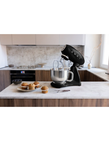 Smeg Smf05Bleu Mikser Mikser Stojący 1000 W Czarny