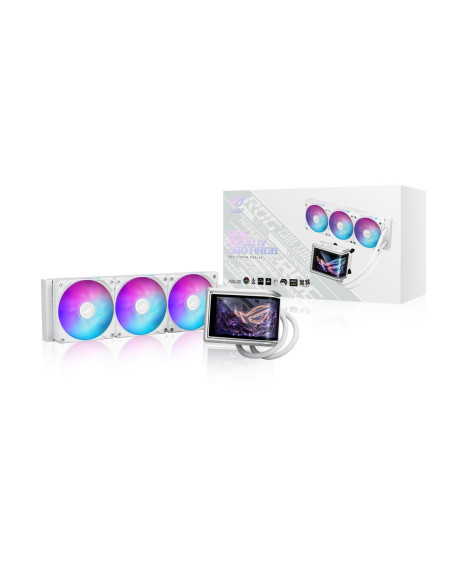 Asus Rog Ryuo Iv 360 Argb Wht - Chłodzenie Wodne All-In-One, 12 Cm (Białe)