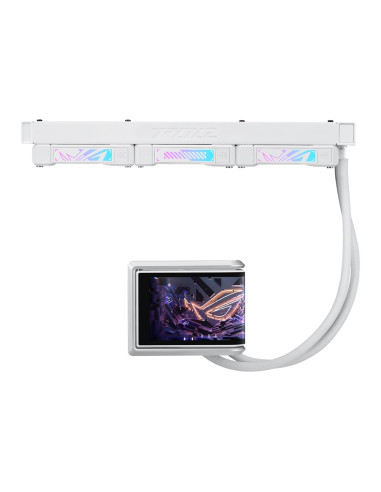 Asus Rog Ryuo Iv 360 Argb Wht - Chłodzenie Wodne All-In-One, 12 Cm (Białe)