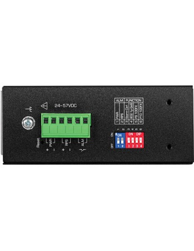Trendnet Switch 10-Portowy Przemysłowy Gbit Poe+ L2 Metal Ip30
