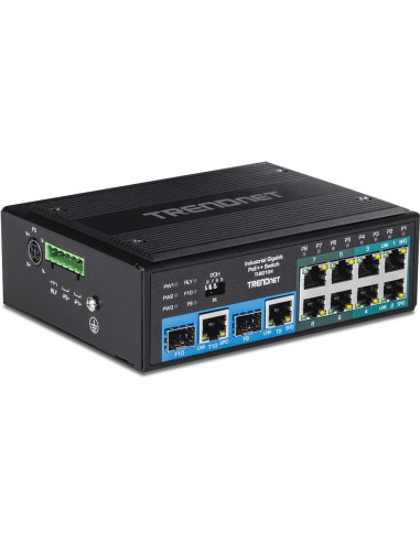 Trendnet Ti-Bg104 Przełącznik Sieciowy Nie Zarządzany Gigabit Ethernet (10/100/1000) Obsługa Poe Czarny