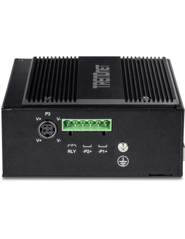 Trendnet Ti-Bg104 Przełącznik Sieciowy Nie Zarządzany Gigabit Ethernet (10/100/1000) Obsługa Poe Czarny