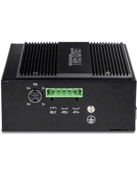 Trendnet Ti-Bg104 Przełącznik Sieciowy Nie Zarządzany Gigabit Ethernet (10/100/1000) Obsługa Poe Czarny