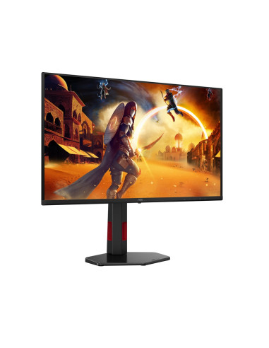 Aoc G4 Q27G4Zdr Monitor Komputerowy 67,3 Cm (26.5") 2560 X 1440 Px Quad Hd Qd-Oled Czarny, Czerwony