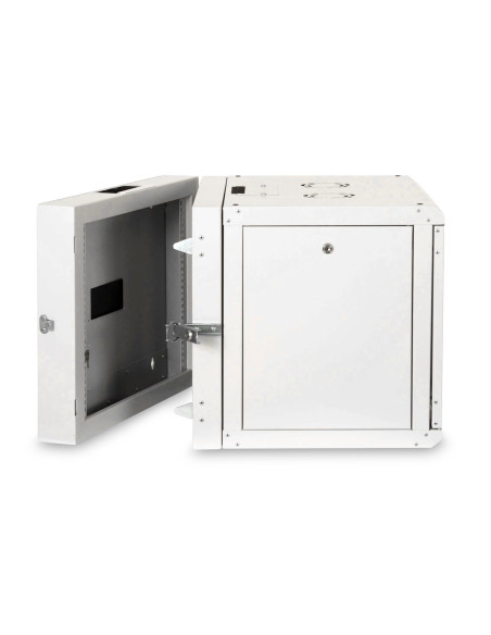 Digitus Szafa Sieciowa Wisząca Unique 19" 9U Rack 600X600, Drzwi Szyba, Szary, Dzielona, Złożona, 100Kg