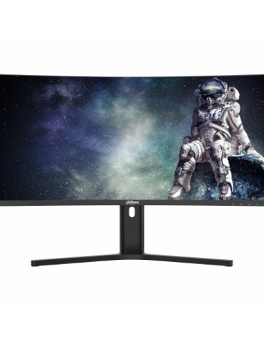 Dahua Technology Lm34-E330Ca Monitor Komputerowy 86,4 Cm (34") 3440 X 1440 Px Ultrawide Quad Hd Lcd Czarny
