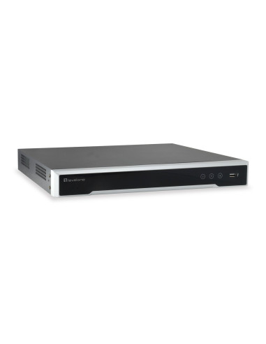 Rejestrator Sieciowy Levelone 8-Kanałowy/ 2Xhdd/ 8Mp/Gemini