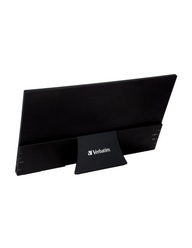 Verbatim 32239 Monitor Komputerowy 43,9 Cm (17.3") 3840 X 2160 Px 4K Ultra Hd Lcd Ekran Dotykowy Czarny