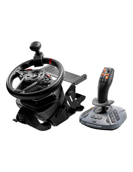 Thrustmaster T128 Simtask Farming Pack Czarny Kierownica + Pedały + Dźwignia Zmiany Biegów Pc, Playstation 4, Playstation 5