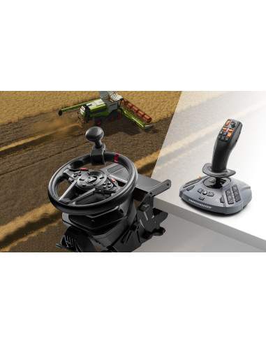 Thrustmaster T128 Simtask Farming Pack Czarny Kierownica + Pedały + Dźwignia Zmiany Biegów Pc, Playstation 4, Playstation 5