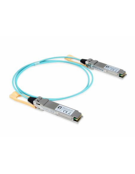 Levelone Aoc-0503 Moduł Przekaźników Sieciowych Swiatłowód 103100 Mbit/S Qsfp28 850 Nm