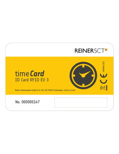 Reiner Sct Timecard Premium Card Mifare Desfire Ev3 Etykieta Rfid Czarny, Biały, Żółty 25 Szt.