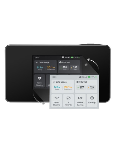 Tp-Link M8550(Eu) Urządzenie Do Sieci Komórkowych Router Sieci Komórkowej