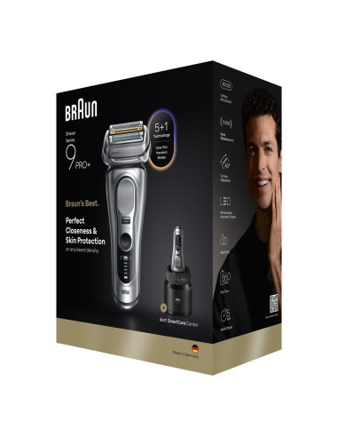 Braun Series 9 Pro+ 9667Cc Maszynka Do Golenia Golarka Foliowa Przycinarka Srebrny