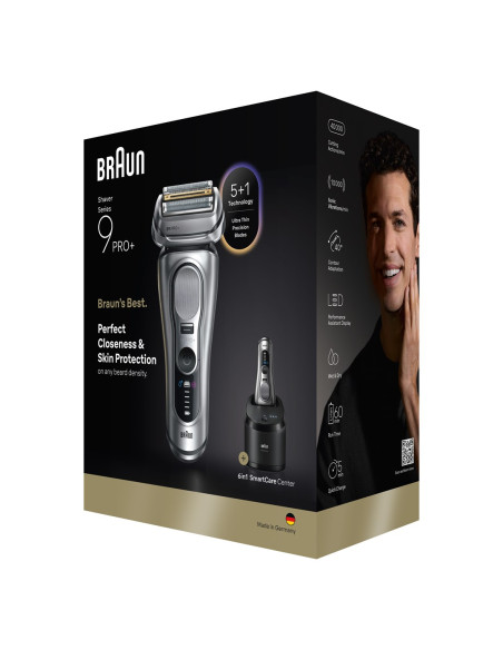 Braun Series 9 Pro+ 9667Cc Maszynka Do Golenia Golarka Foliowa Przycinarka Srebrny