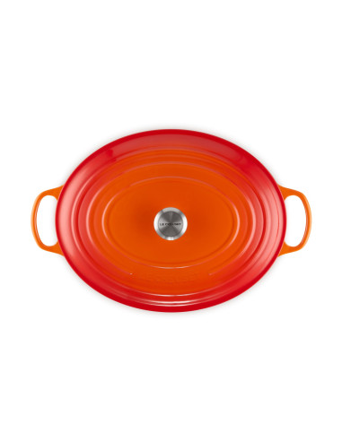 Piekarnik Owalny Le Creuset Signature Roaster 40Cm Czerwony