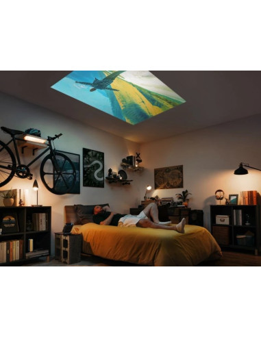 Viewsonic M1X Projektor Danych Projektor Krótkiego Rzutu Led Wvga (854X480) Czarny, Srebrny